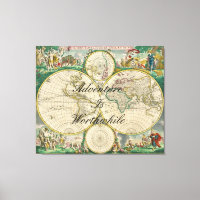 carte du monde ancien voyage aventure citations