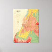 Carte géologique de l'Utah