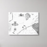 Carte n° 10 montrant l'itinéraire de la flotte Arm