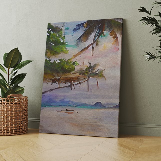 Toile Cartes postales Summer Beach - 1/3 (Créateur téléchargé)