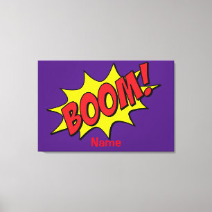 Toile Cartoon Boom Thunder_Cove