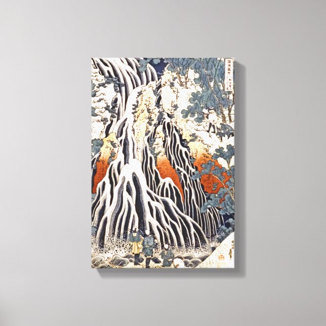 Toile Cascade de Kirifuri sur le Mont Kurokami à Shimots (Recto)