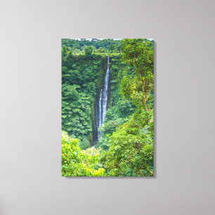 Toile Cascade de Papapapaitai dans la jungle