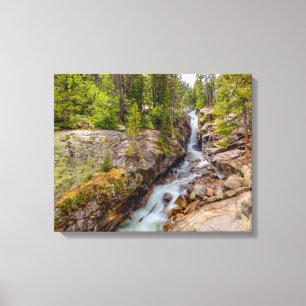Toile Cascade de rivière et chute d'eau