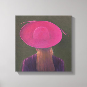 Toile Casquette rose 2014