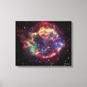 Toile Cassiopeia A dans beaucoup de couleurs