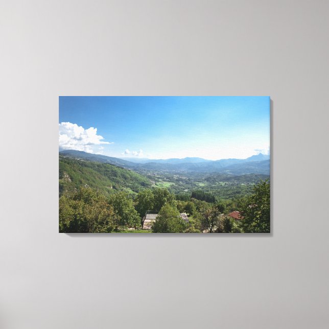 Toile Castelnuovo di Garfagnana, Toscane, Italie - (Recto)