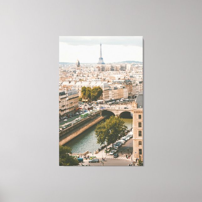 Toile Cathédrale Notre-Dame de Paris, Paris (Recto)