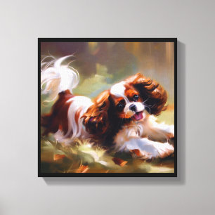 Toile Cavalier King Charles Spaniel Chien