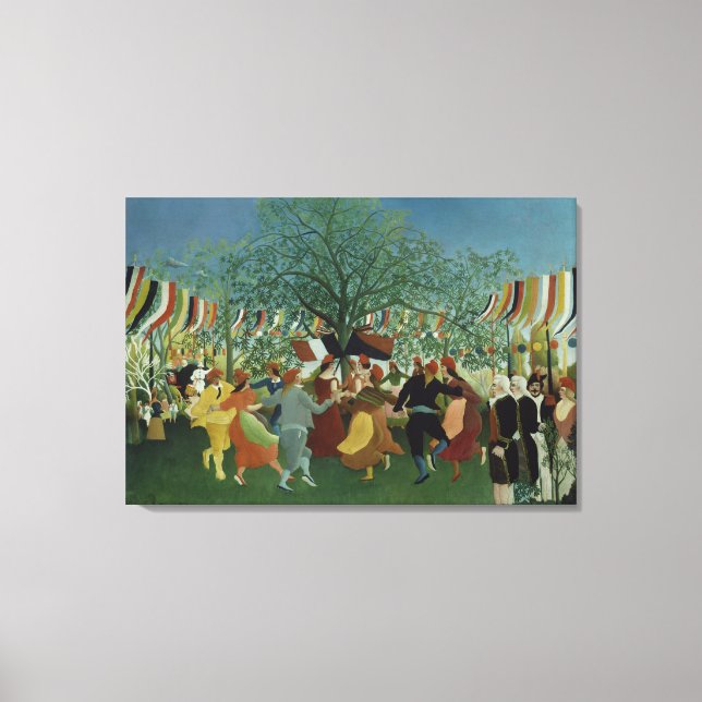 Toile Centenaire de l'Indépendance par Henri Rousseau (Recto)