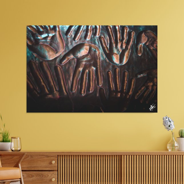 Toile Centre-ville de Langley #1 (Insitu(Salon))