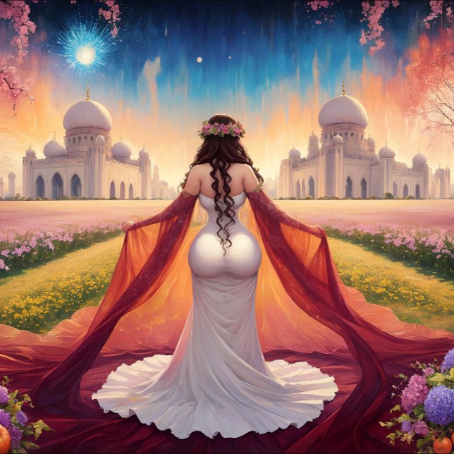 Toile C'est elle le leader (Créateur téléchargé)