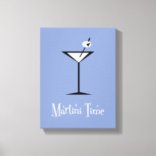 Toile C'est l'heure du Martini !