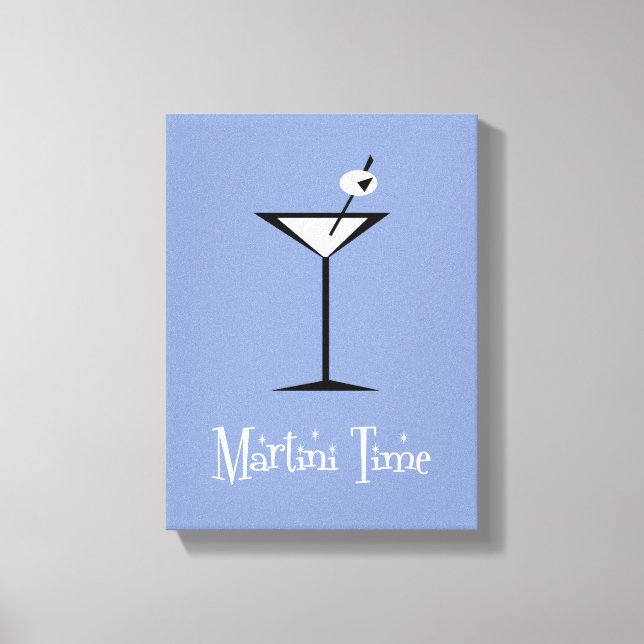 Toile C'est l'heure du Martini ! (Recto)