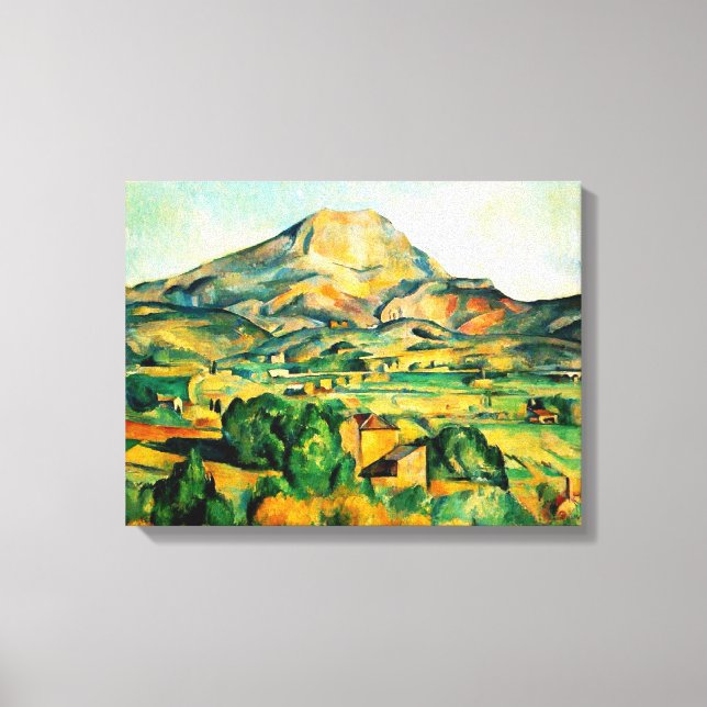 Toile Cezanne Mont Sainte-Victoire (Recto)