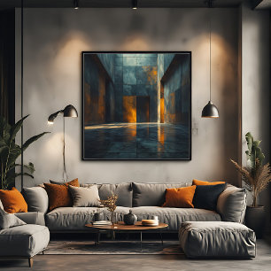 Toile Chambre de Silence Ambre