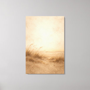 Toile Champ Ancien   Art de paysage   Étiré
