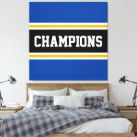 CHAMPIONS Bright Athletic Black Stripes