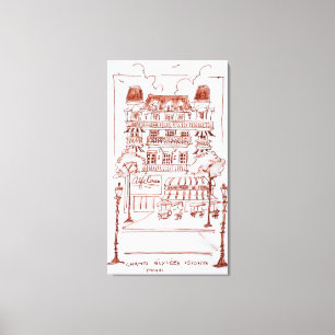 Toile Champs Elysées   Paris, France