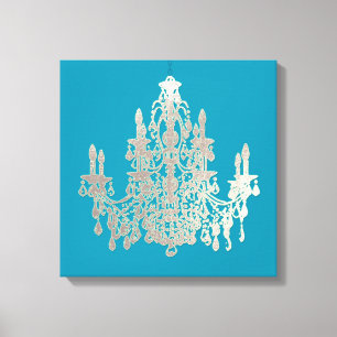 Toile Chandelier en argent do-it-yourself Arrière - plan