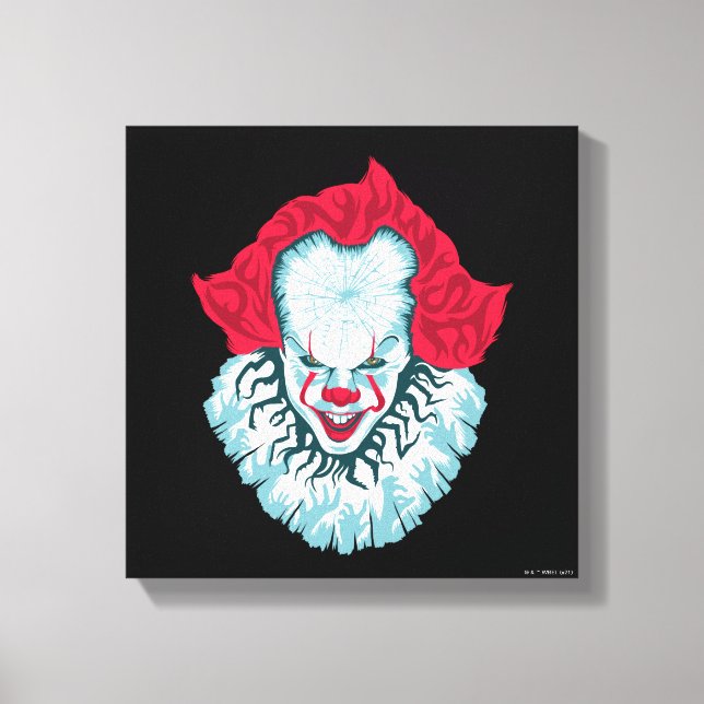 Toile Chapitre 2 | Pennywise (Recto)