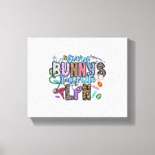 Toile Chaque Bunnys Favori LPN