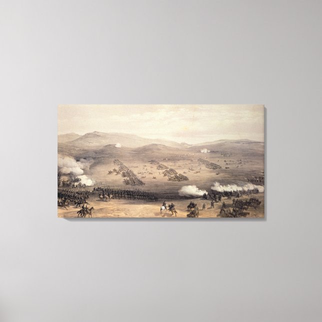 Toile Charge de la brigade de cavalerie légère (Recto)