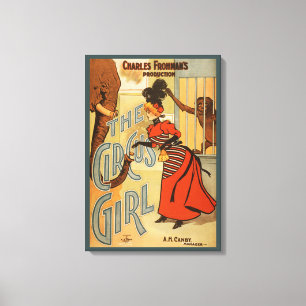 Toile Charles Frohman's Production, The Circus Girl 2