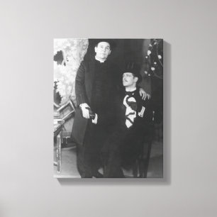 Toile Charles Laughton comme Canon Chasuble et Roger vit