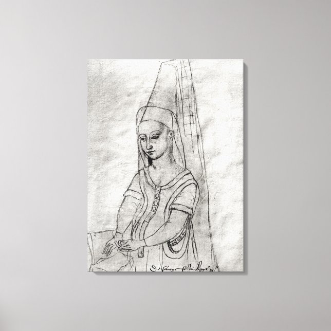 Toile Charlotte de Savoie (Recto)