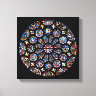 Toile Chartres Rose Window