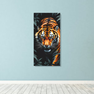 Toile Chasse au Tigre
