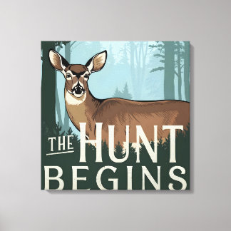 Toile Chasse commencer Capture et afficher la chasse