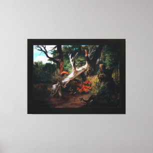 Toile Chasse dans les Marais Pontines par Horace Vernet