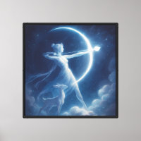 Chasseuse éclairée par la lune du Royaume Céleste