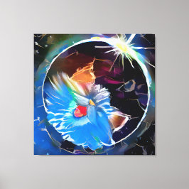 Toile Chat 6 - Élipse solaire