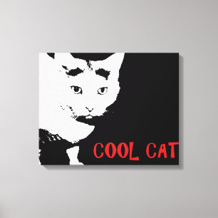 TOILE CHAT COOL EMBALLÉ