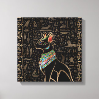 Toile Chat égyptien - Bastet