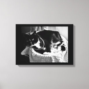 Toile Chat fantaisie