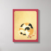 Chat japonais Calico, Hanabusa Itchō