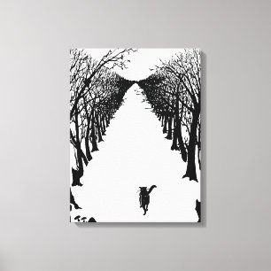 Toile Chat noir, Kipling Rudyard