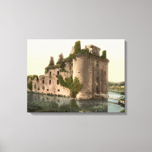 Toile Château de Caerlaverock, Dumfries, Écosse Envelopp