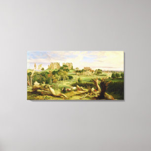 Toile Château de Kenilworth, le Warwickshire, 1840
