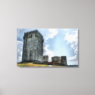 Toile Château de Montalegre au Portugal