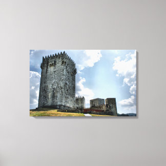 Toile Château de Montalegre au Portugal