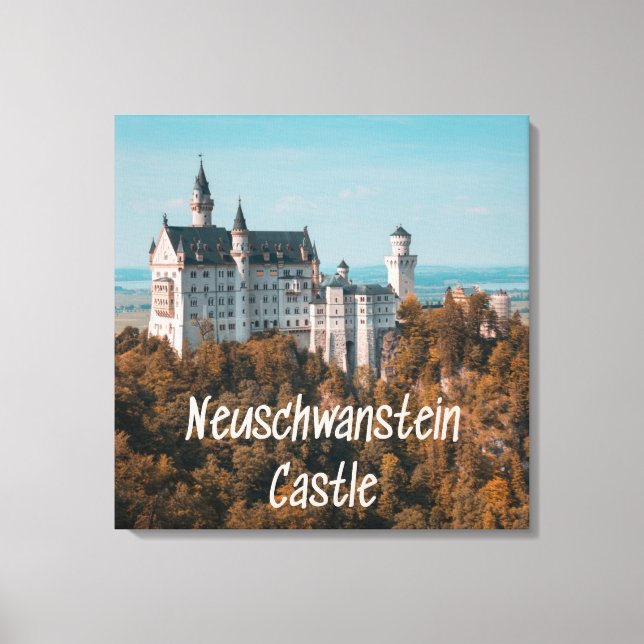 Toile Château de Neuschwanstein Allemagne (Recto)