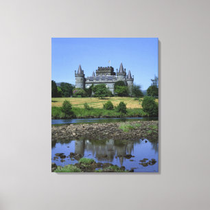 Toile Château d'Inverdie, Strathclyde, Écosse