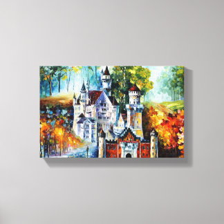 Toile CHÂTEAU PAR Leonid Afremov