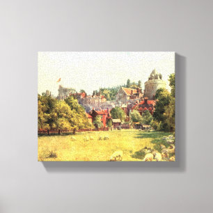 Toile Château Windor des Champs, Berkshire, Angleterre