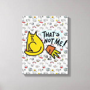 Toile Chats amusants, lait et magie.